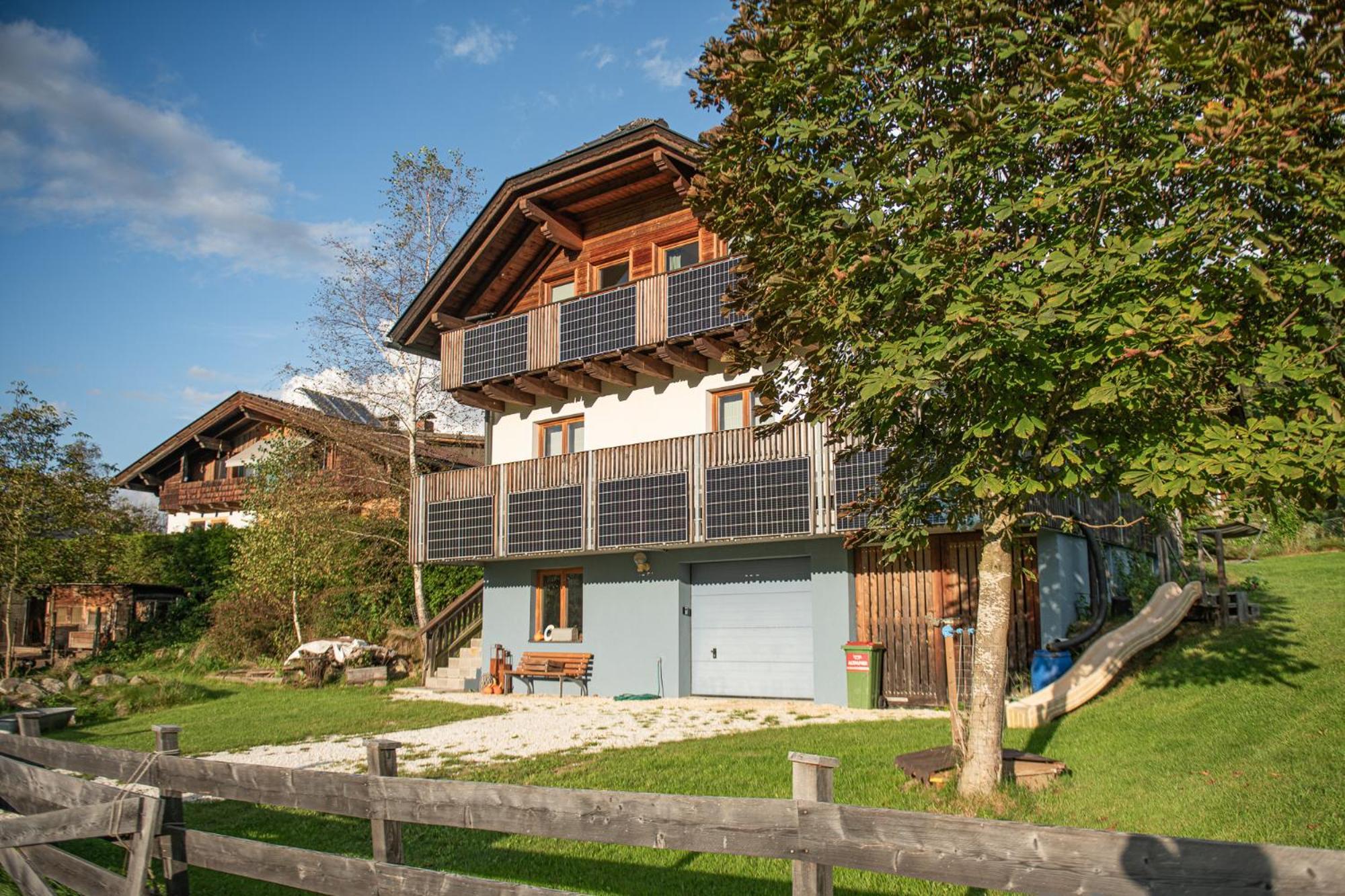 Mirnockahoi - Familienfreundliches Ferienhaus Fuer 4 Erwachsene, Maritimes Bergerlebnis, Panoramablick Von Terrasse Und Balkon, Carinthia, Millstaettersee Ferndorf Exterior photo